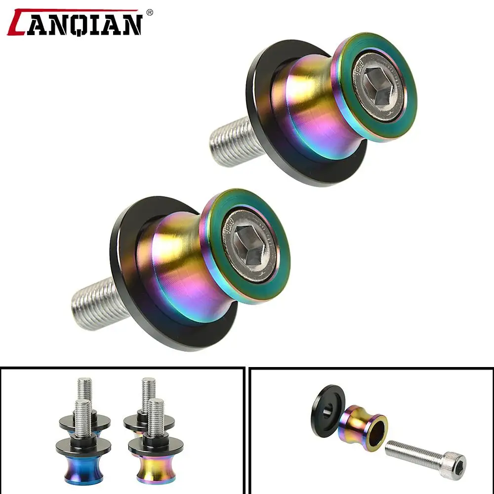 

M6 M8 M 10 Motorcycle accessories CNC Swingarm Sliders Spools For Suzuki GSXR GSX-R 600 750 1000 K1 K2 K3 K4 K5 K6 K7 K8 K9