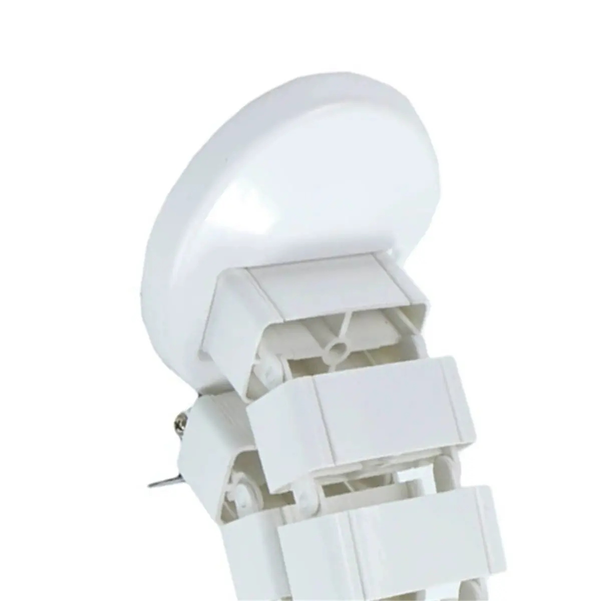 【AT48】 NEW 150CM Wire Spine Cable Sleeve Under Wire Management Workstation Snake Wire Organizer Management White