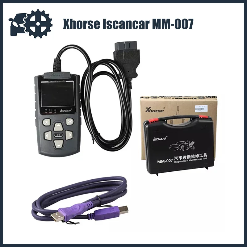 

Xhorse Iscancar MM-007 Car Diagnostic and Maintenance Tool Support Offline MM007 Refresh for Audi/Sko-da/Seat OBD2 SCANNER