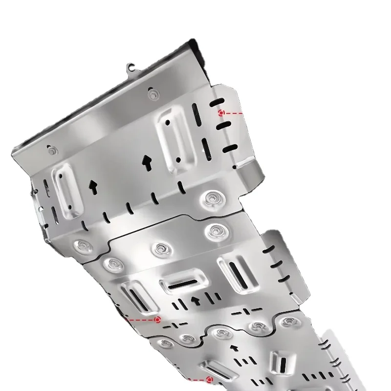 Für Great Wall Motor Aluminium-Magnesium-Legierung 8 mm Anti-Rutsch-Platte Tank 300 400 500HI4Z/Hi4T 700 Chassis 5 mm Anti-Rutsch-Platte