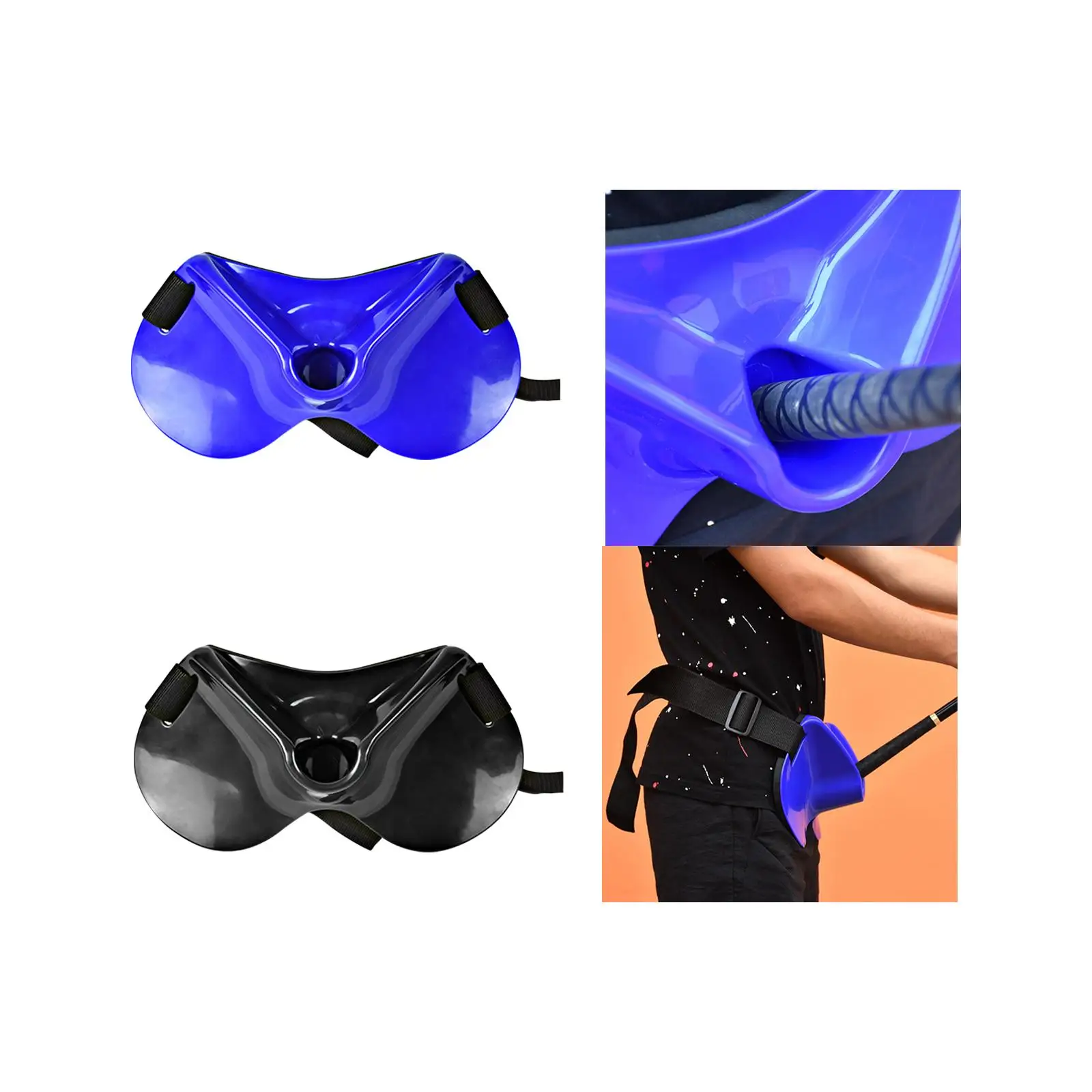 

Рыболовный пояс-держатель для удочки, прочный, с мягкой подкладкой, портативный, для рыболовных снастей