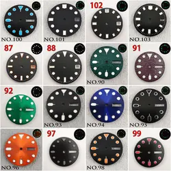 NH35Nh36 Watch Accessories 28.5mm29mm Luminous Sterile Dial Men's Watch Accessories Customized Logo Text