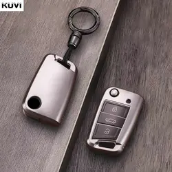 New TPU Car Key Case Cover Shell For VW Volkswagen Golf 7 MK7 Tiguan MK2 For Seat Ateca Leon FR Ibiza For Skoda Octavia Kodiaq