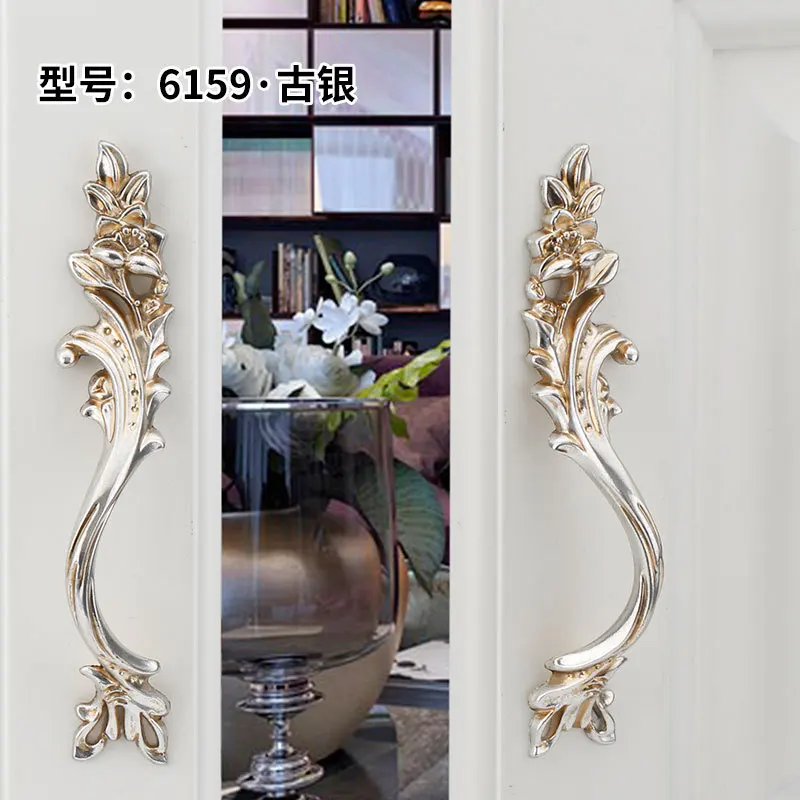 American simple pastoral handle wine cabinet drawer cabinet wardrobe door handle
