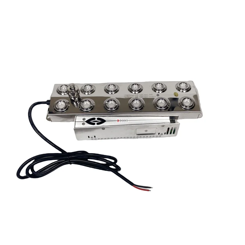 Pelembab udara industri ultrasonik portabel, 1.7Mhz kontrol kelembaban udara Pembuat kabut untuk taman