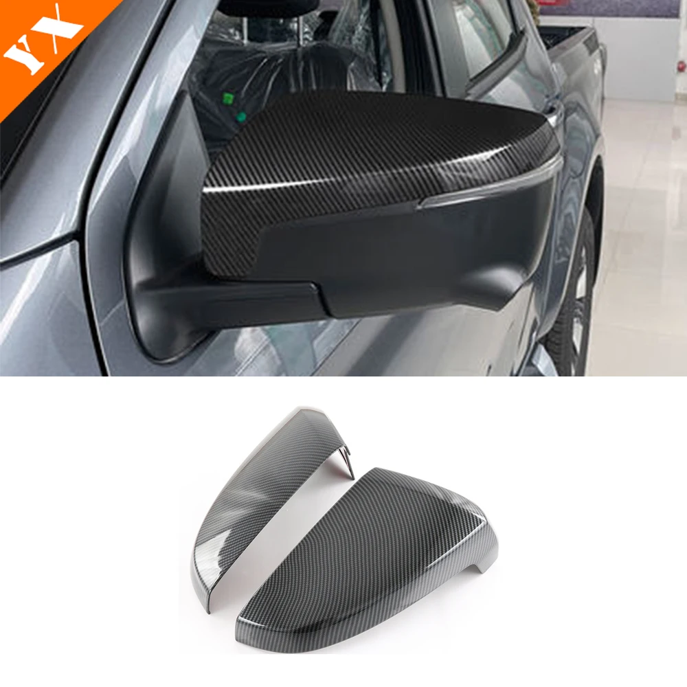For Isuzu D MAX D-MAX 2021 2022 2023 Carbon Look Trim Garnish Exterior Accessories Car Decorative Sticker Cover Protector Shell