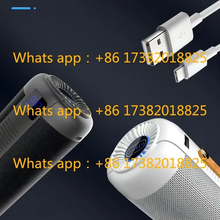 Portable Air Purifier with Intelligent Digital Display Battery Car Plasma Purifier New Model Features Negative Ion Technology