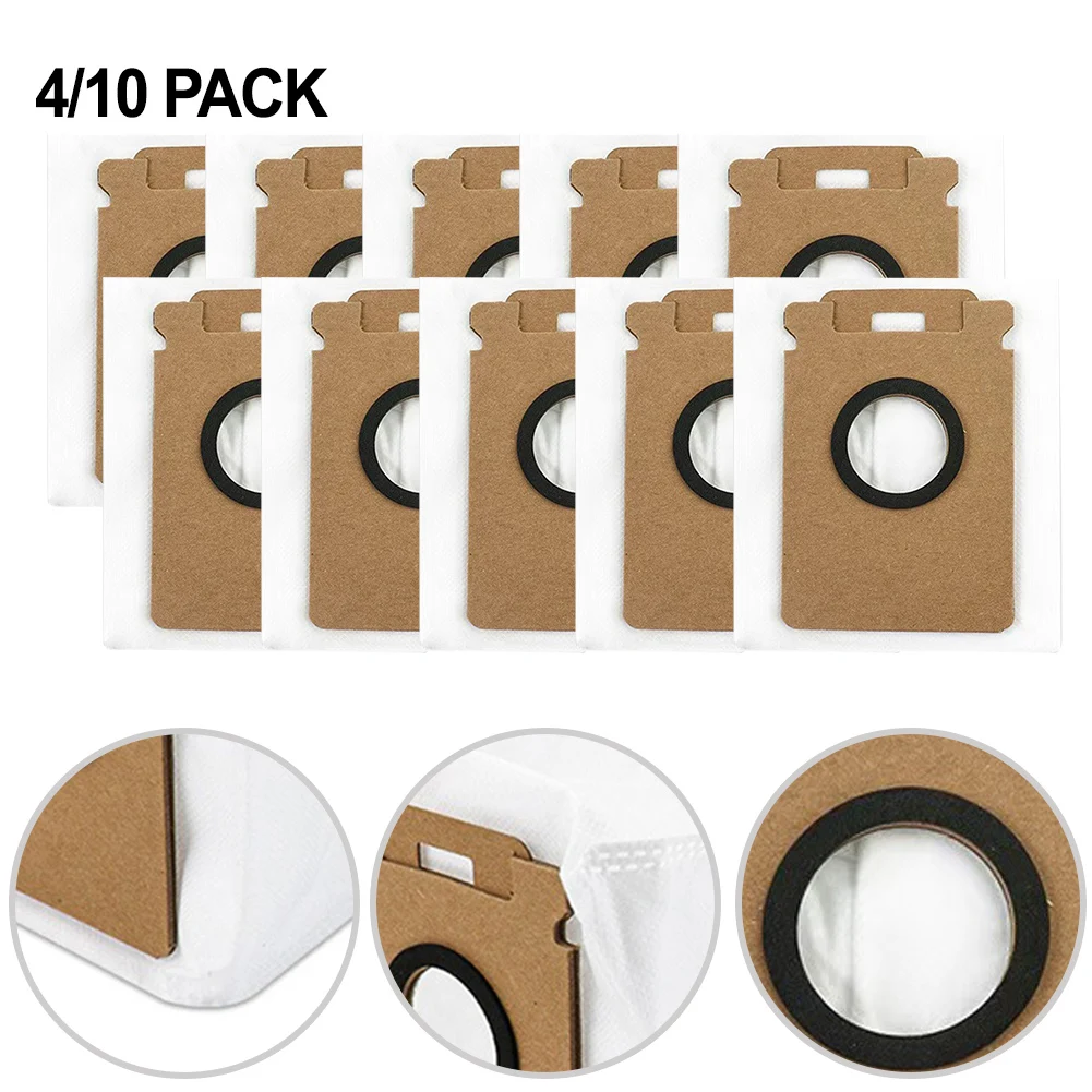 Dust Bags Compatible With For Roborock H50 Ultra H60 Hub Ultra H60 Hub Pro, 3.5L Automatic Emptying Sweeper Accessories