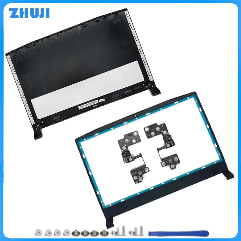

For GF66 11UC 11UD 11UE 11UG 11SC 12UC 12UD MS-1581 MS-1582 MS-1583 New Laptop LCD Back Cover/Front Bezel/Hinges