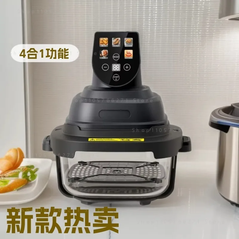 Household Multifunctional Air Fryer Oven Visual Double Layer Automatic Oil-Free Cooker