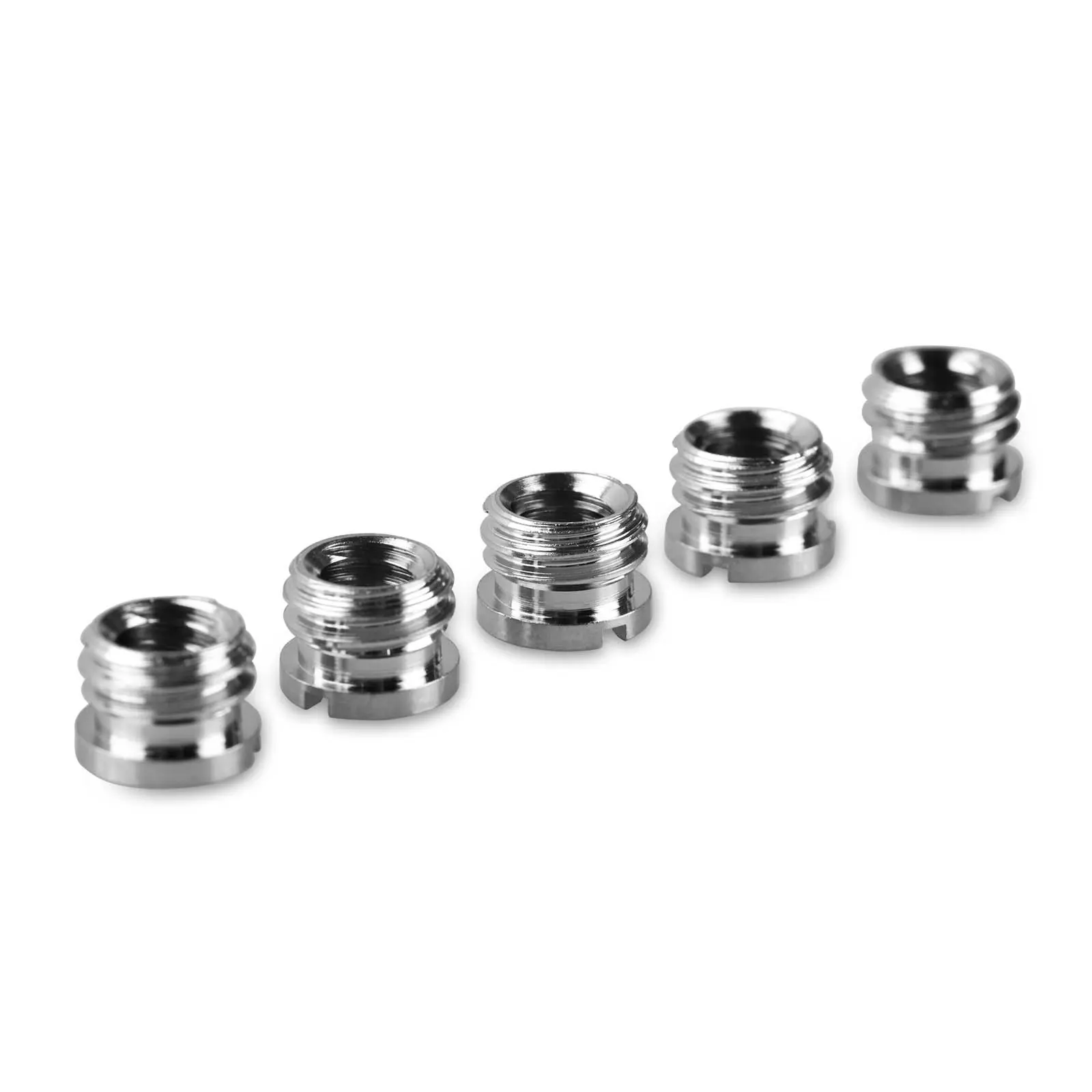 SmallRig nieuwe draadadapter 1/4 inch naar 3/8 inch draad (5 stuks verpakking) roestvrij staal - 1610