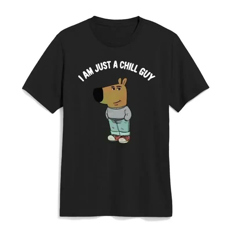 Ich bin nur ein entspannter Typ – T-Shirt-Meme, lustig, lockere Passform.