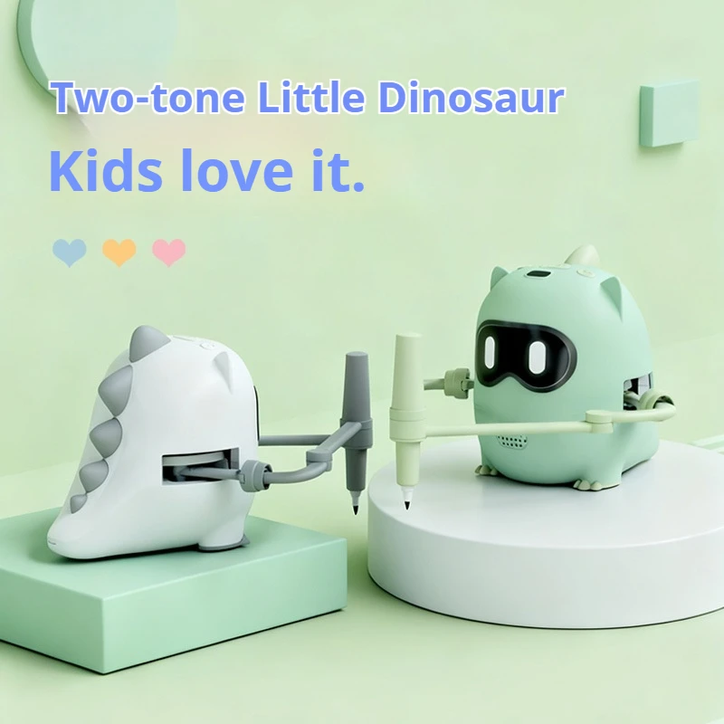 Generic Smart Dinosaur Drawing Robot Intelligent Early Education Toy Card Voice Broadcast For Toddlers Kids Preschool Learning view 2