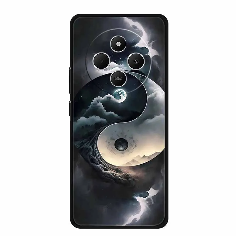 حافظة لهاتف Vivo Y300 Pro 5G Y300Pro Coque حافظة هاتف ناعمة من السيليكون الأسود لهاتف Vivo Y300 Pro Y 300 Pro V2410A 6.77"