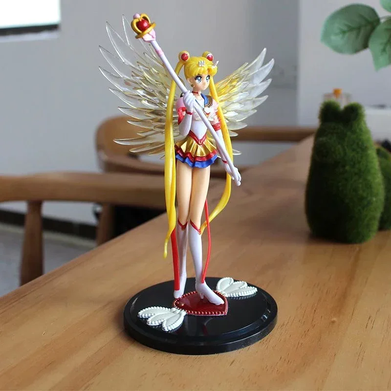 Eternal Sailor Moon Cake Ornaments Tsukino Usagi Action Figure Decoration Collection Doll Anime Model Toys for Birthday Gifts image 2
