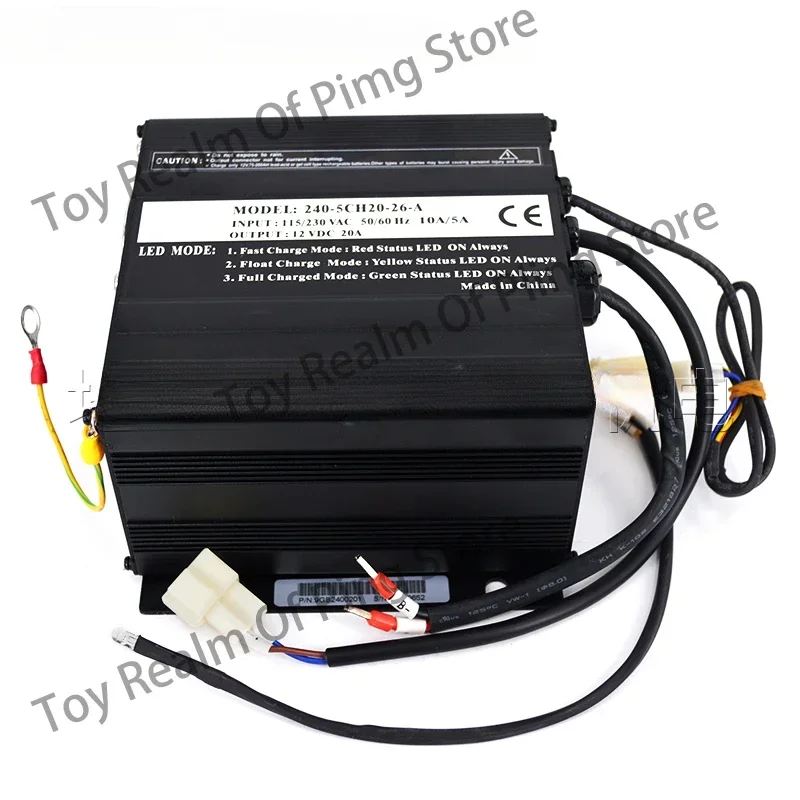 built-in charger electric handling vehicle battery stacking forklift 12V20A SPM