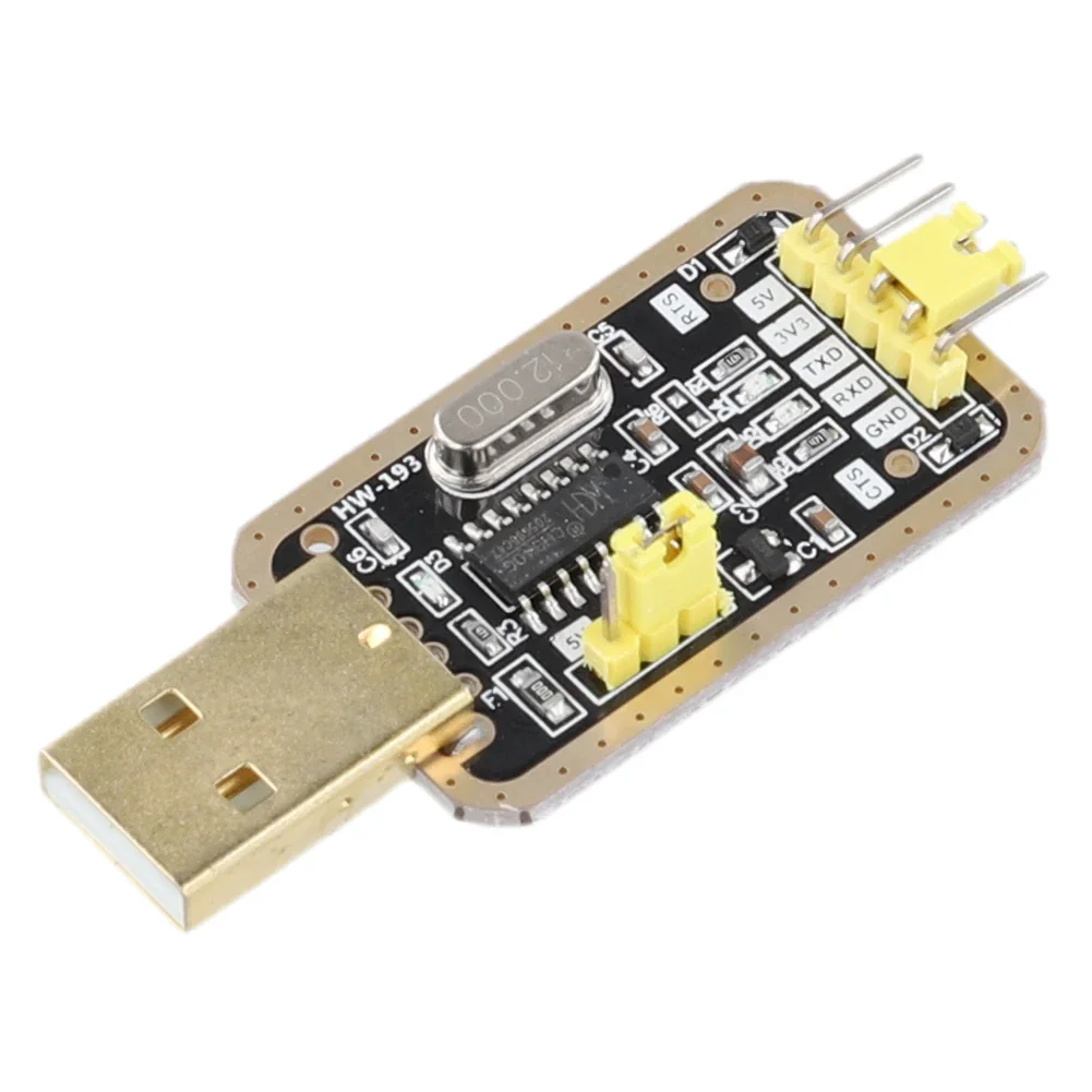 Ch340gシリアルポートモジュール、USBからシリアルポート、rs232、pl2303ではなくttlコンバーター、3.3-5v