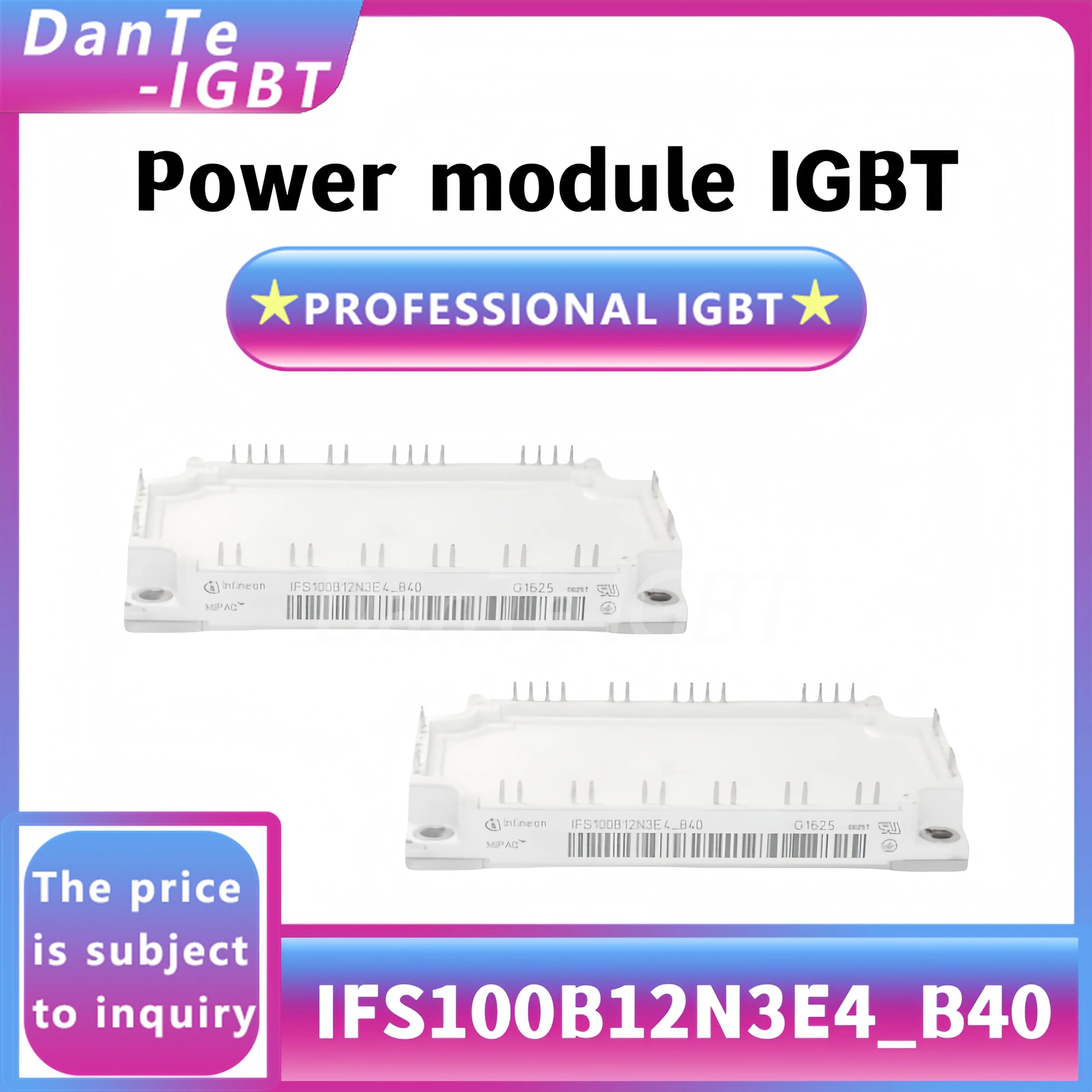 

Новый модуль IFS100B12N3E4 _ b40 IGBT высокой мощности IFS100B12N3E4 выпрямитель оригинальный спот