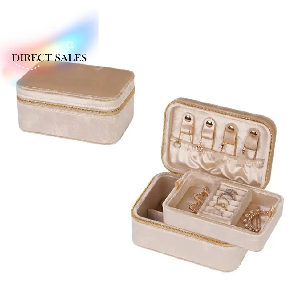 

Detachable Jewelry Packing Bag Rings Necklace Large Capacity Velvet Jewelry Holder Organizer Bracelet Earrings