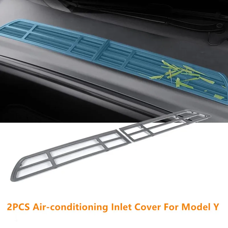 

Insect-proof Net Front Cover Air-conditioning Modification Inlet Cover Air Protective Accessories For Tesla Model Y 2021 2022