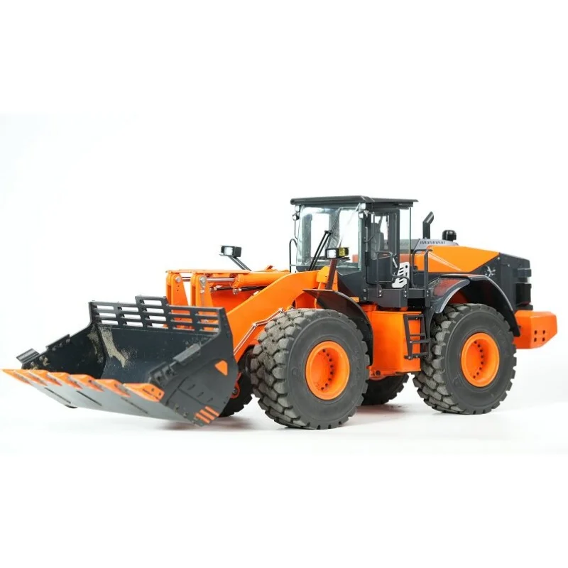 RC-Laderreifen 137mm JDM-82 Hochleistungs-Gummireifen für 1/14 RC Hydraulik-Radlader, LKW und Bulldozer-Modell – Detail 8