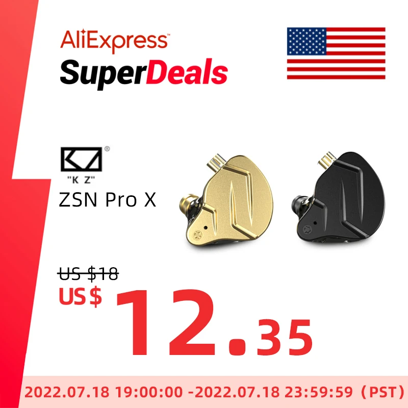 ZSN Pro X Metal Earbuds with Noise Cancelling