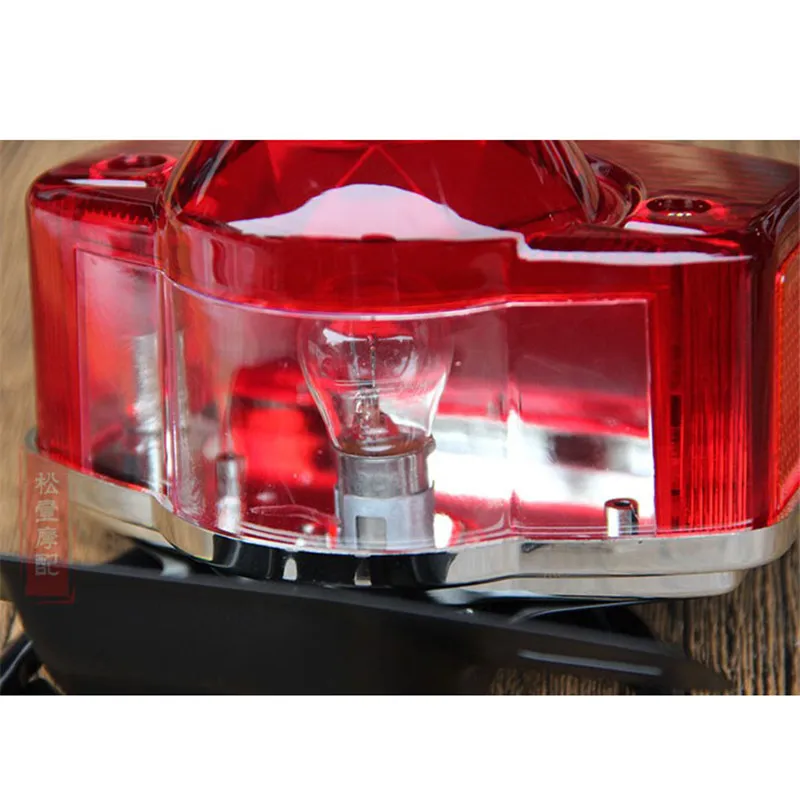 Stop Signal Lamp Motorcycle Rear Light Modified Accessories for Jialing JH70 Motorbike Brake Lights Nondestructive Installation