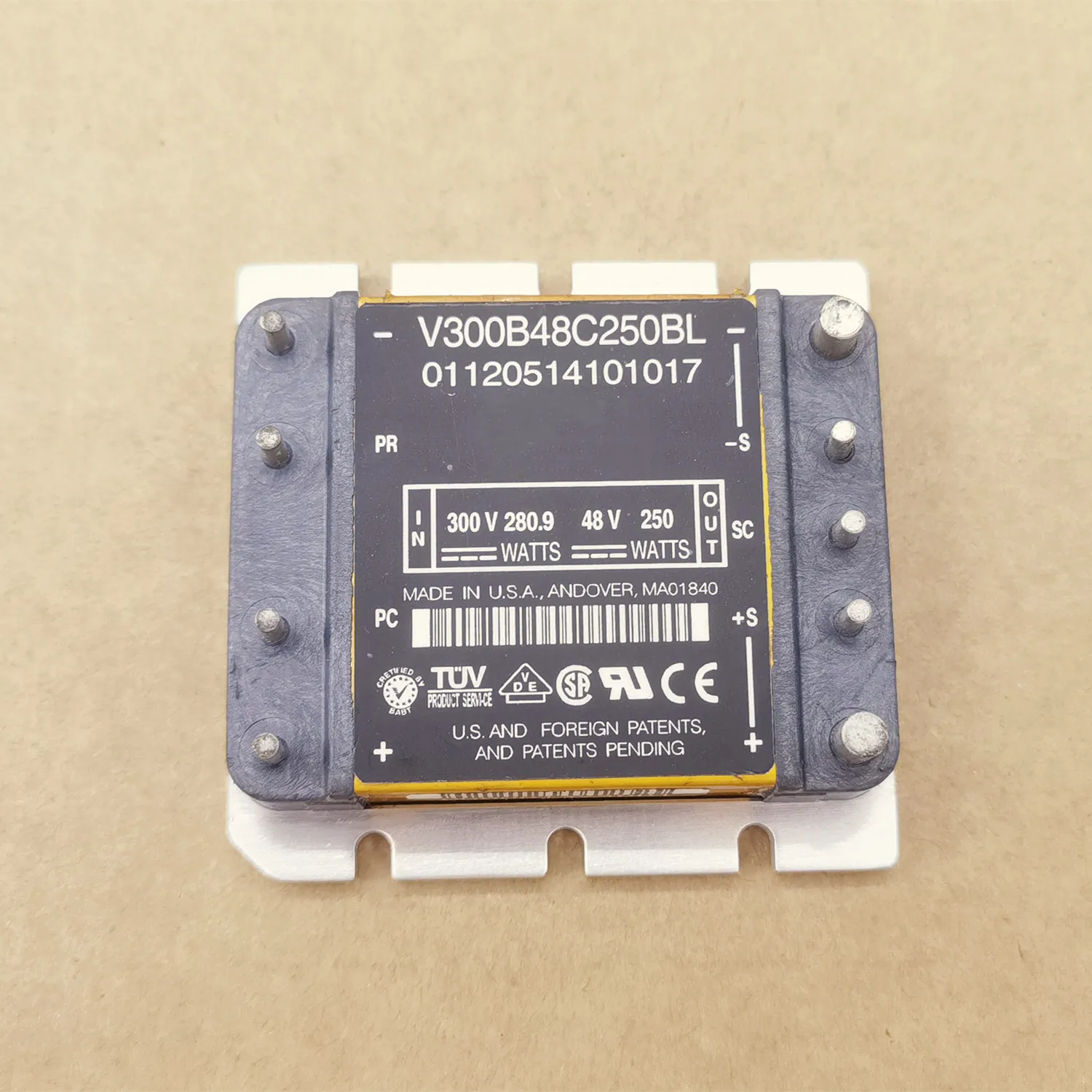 Hot spot V300B48C250BL 300VDC to 48V250W step-down module power module DC-DC