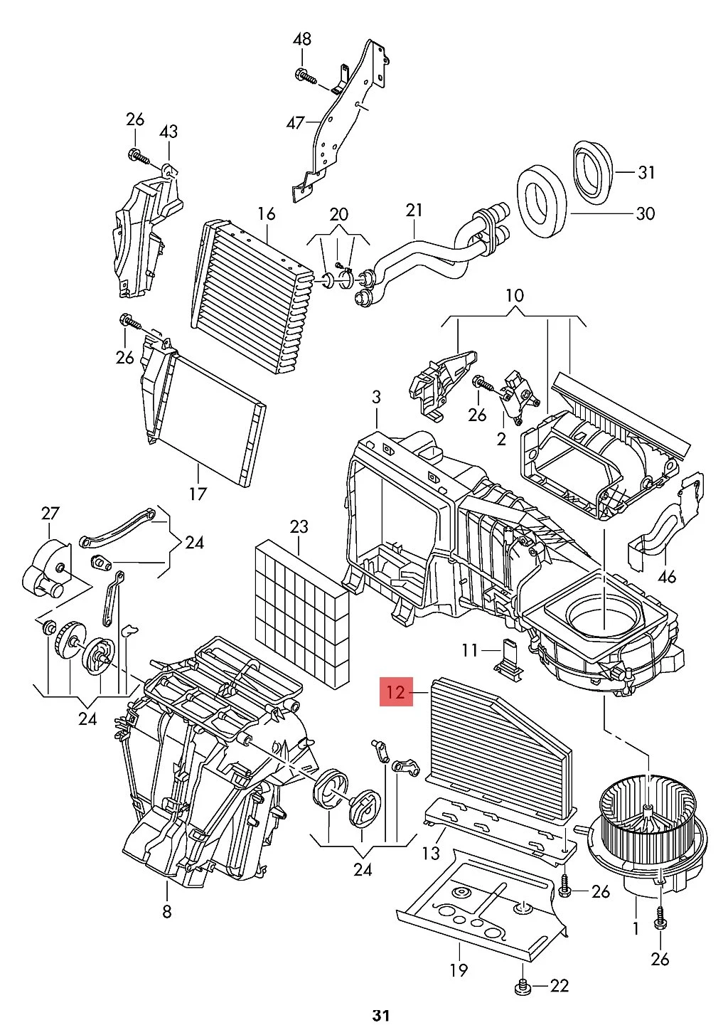 Carbon Air Pound pour Mini Wlman, MK1, R55, Wlvan, 2007 ~ 2014, numéros OE 64319127516, accessoires de voiture Purifie