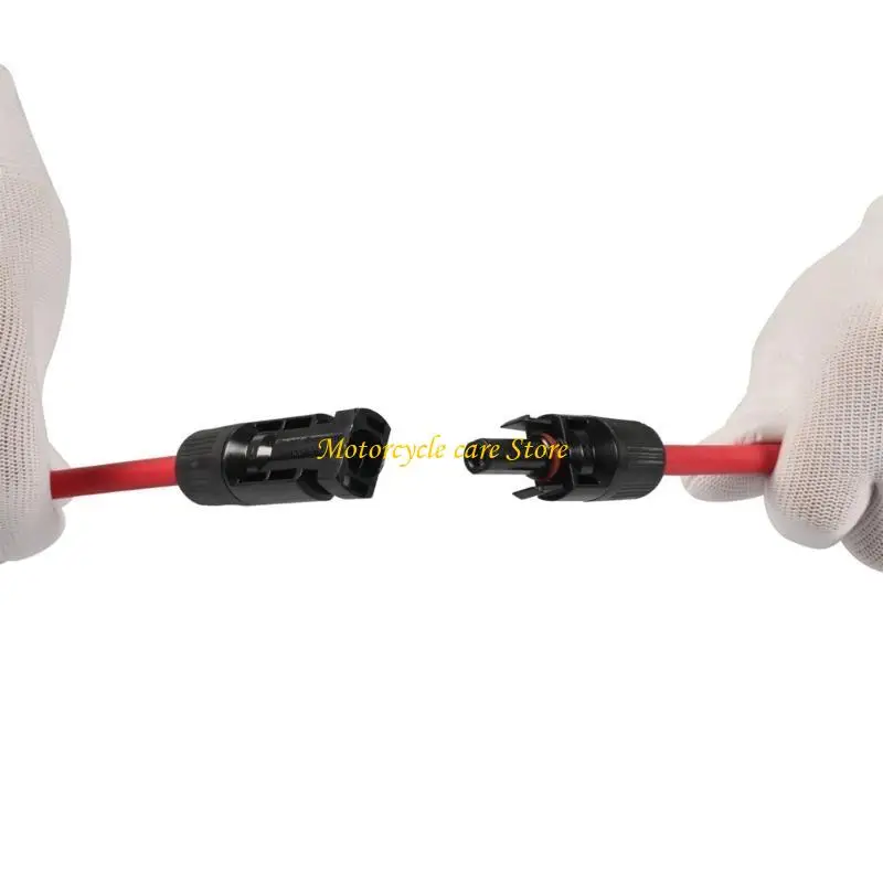 

U75F 6,5 фута 10AWG Solar Extension Extension Cable с солнечной панелью женской и мужской разъем