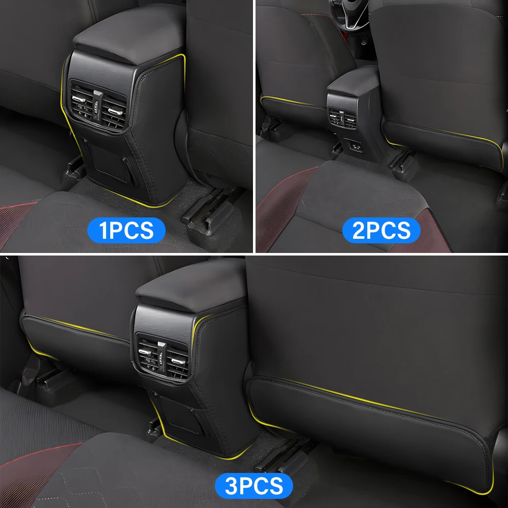 For Toyota Corolla E210 2019-2021 2022 2023 2024 Hybrid Car Seat Back Protector Anti-Kick Cushion Pads Waterproof Anti-Dirty Mat