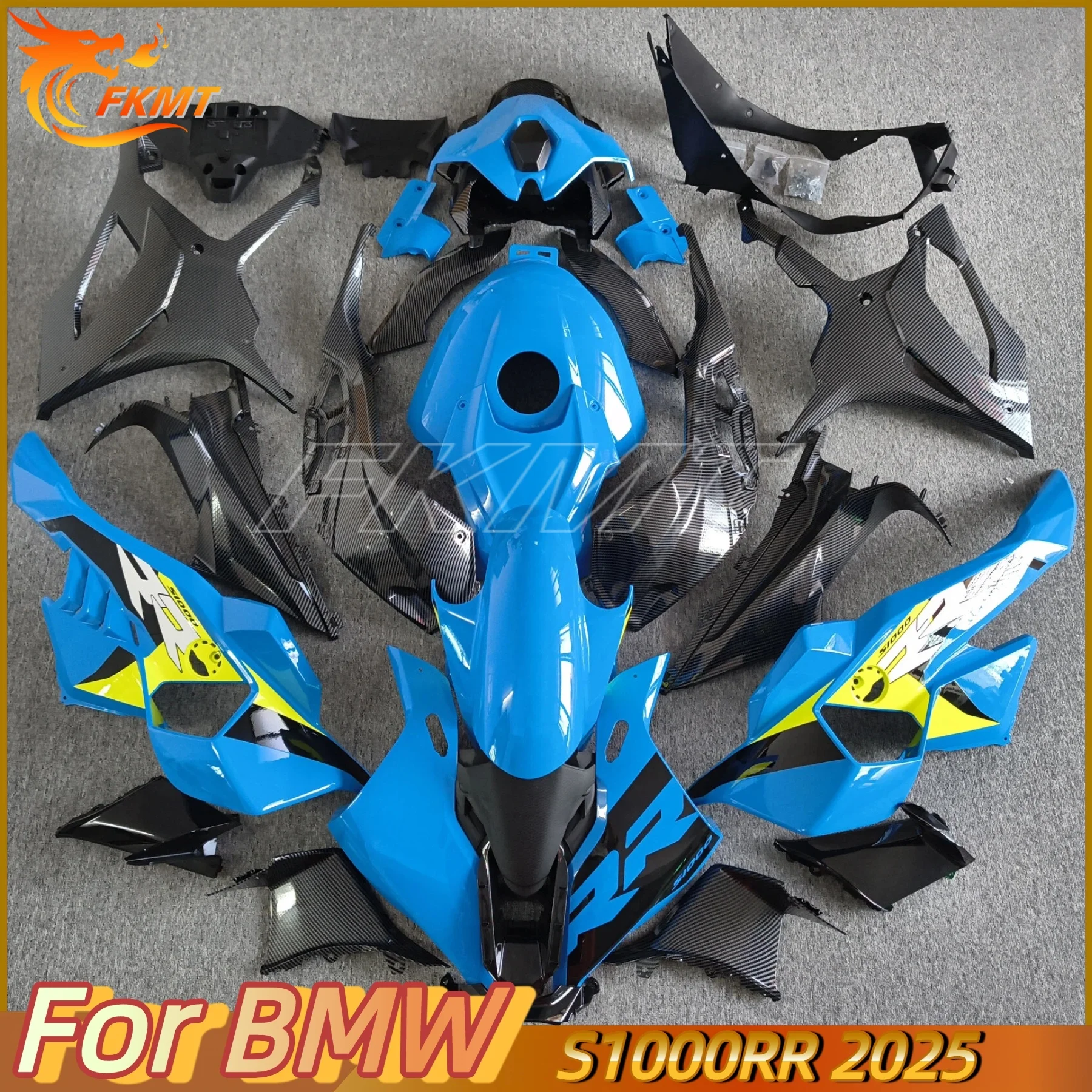 

NEW ABS Motorcycle full fairing kit fit For BMW S1000RR S1000RR 2025 25 whole fairings kits bodywork Plastics black