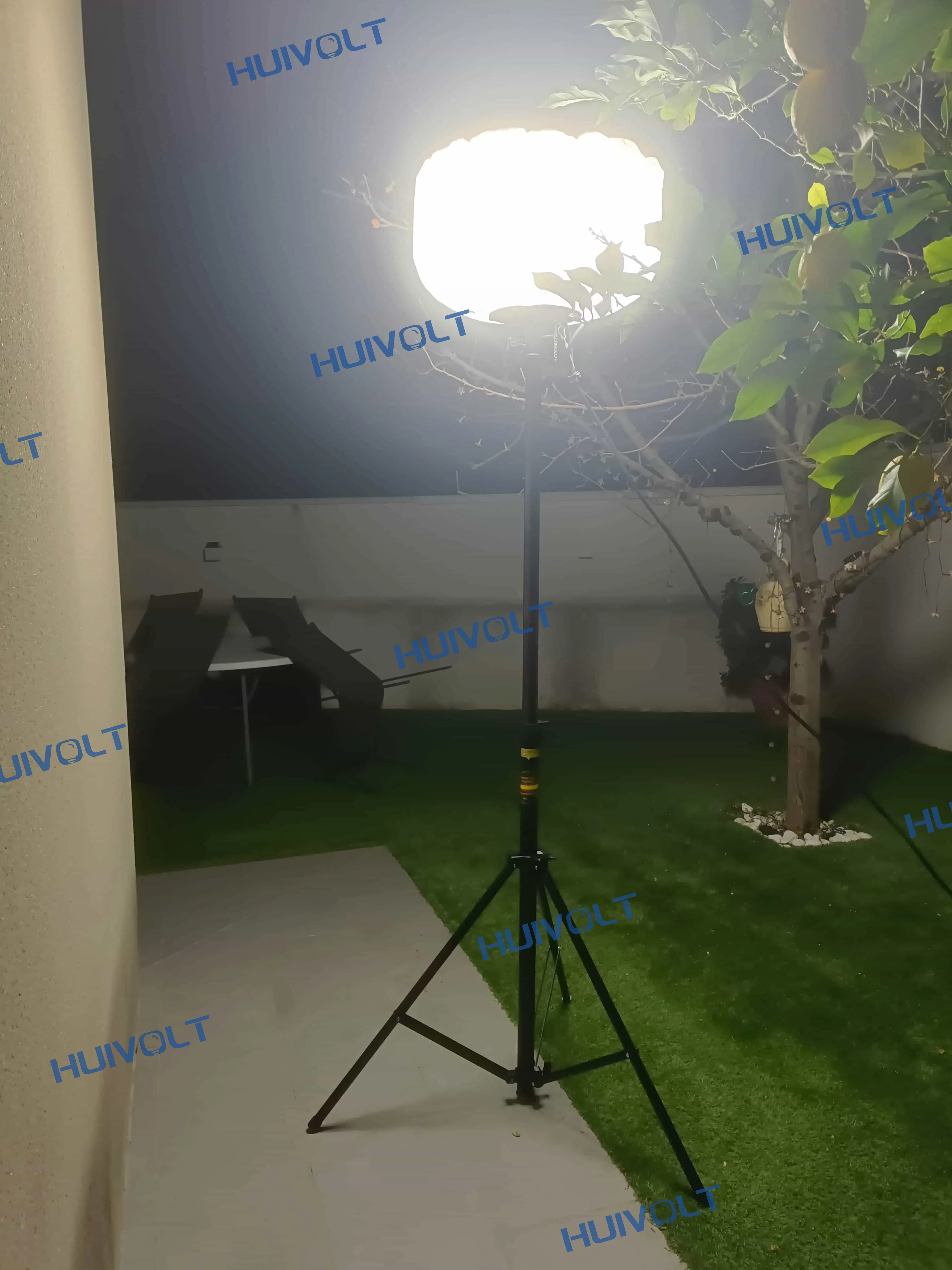 150W Hot Selling 360 Degree Illumination Balloon Camping Light High Brightness Light Weight Easy Quick Setup Portable  Movable