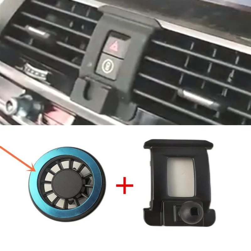 

1Set ABS Plastic Material For 2018-2021 BMW X3 G01 X4 G02 Special Car Magnetic Phone Holder Fixed Bracket Stand Mobile