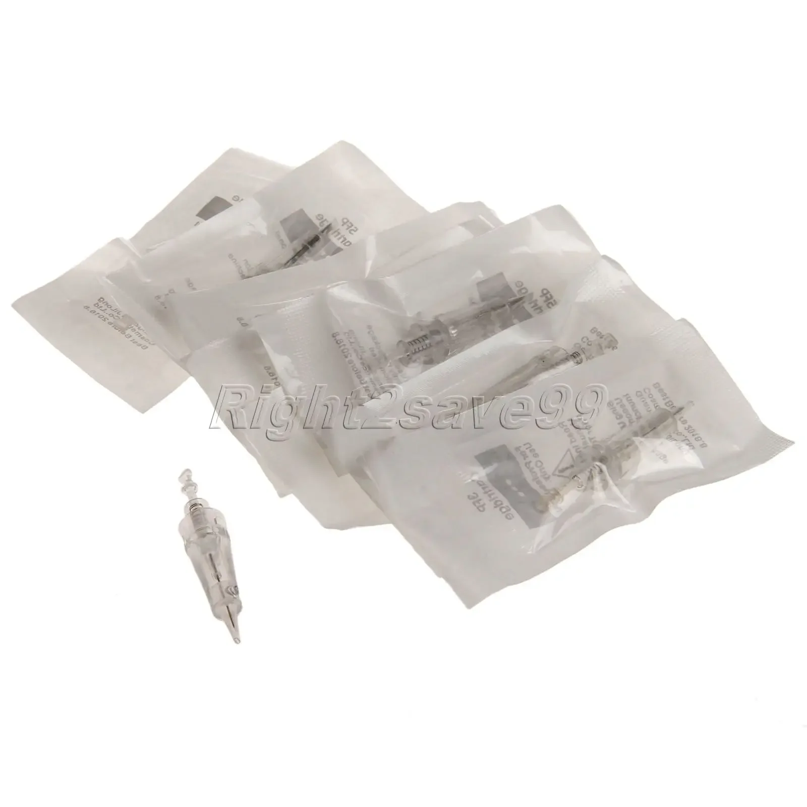 

10pcs Tattoo Needles 1P Cartridges Disposable Sterilized Permanent Makeup Needles Eyebrow for Tattoo Machine Pen High Quality