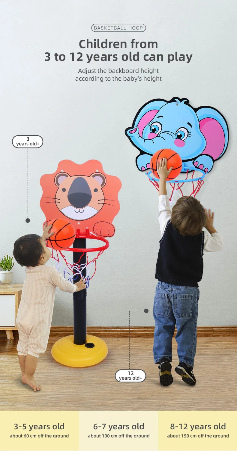 Kids Basketball Board Hoop Ball Toys Outdoor Games Sport Board Target Toddler Toys Baby Shooting Game Foldable Back to School