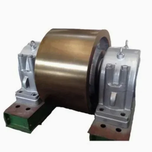 Gear rod roller thrust support steel wheel casting mill dryer support roller