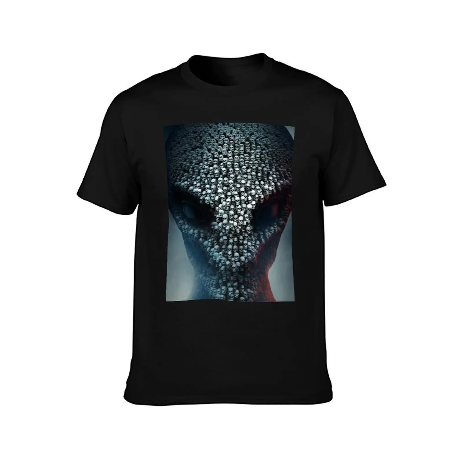 Unknown Enemy T-Shirt All Match Print Short Sleeve Top T-Shirt