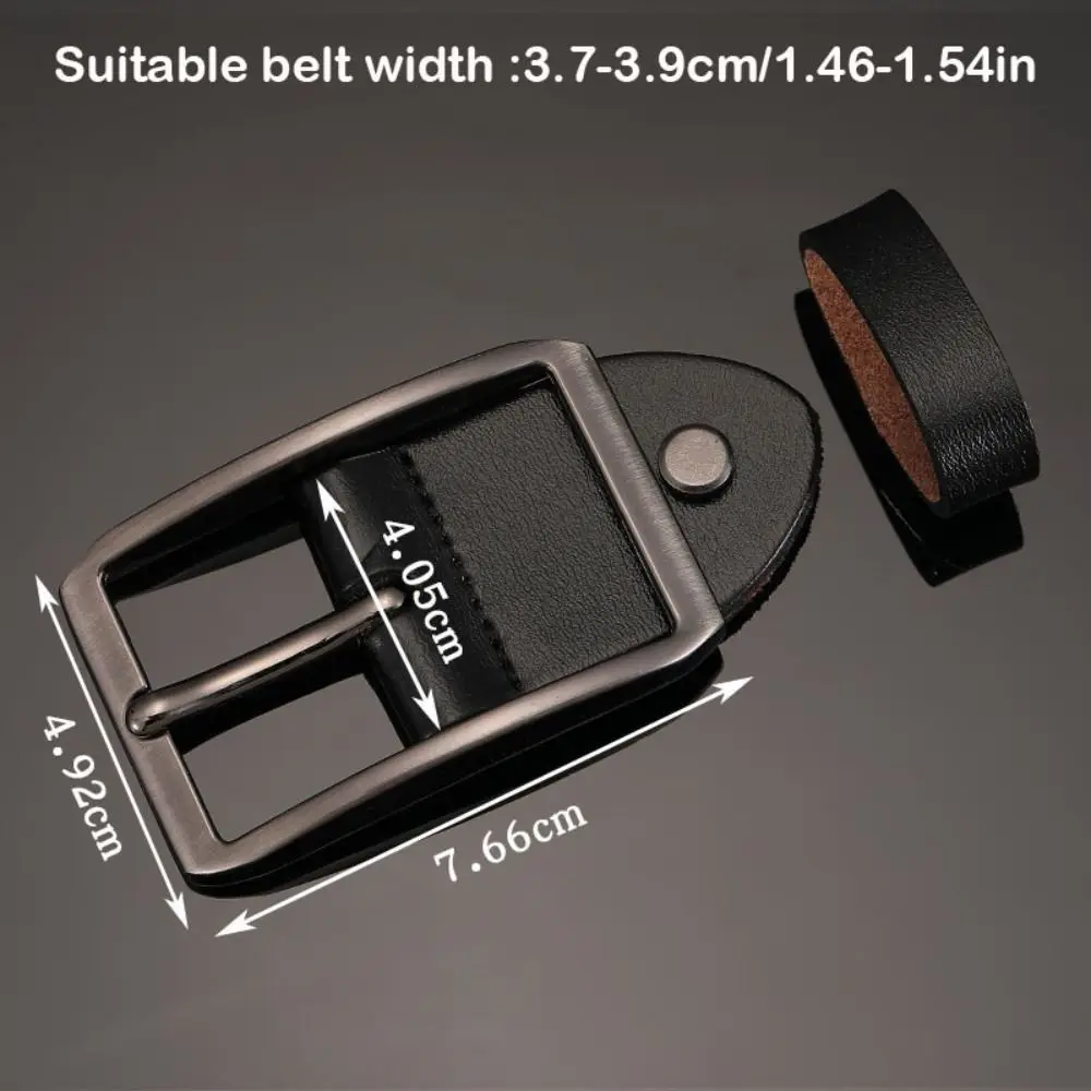 Aksesori Pria Gesper Sabuk Buatan Tangan DIY Aloi Gesper Pengganti Sabuk Dapat Disesuaikan Modis