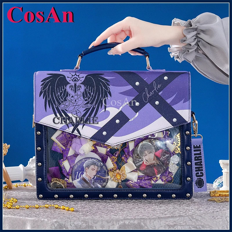 

CosAn Game Light And Night Чарли Косплей Тема Impression Pack Ежедневный консервативный пригородный рюкзак Сумка-мессенджер Lovely Itabag Новый