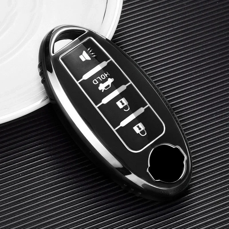 

2026 Tpu Car Key Case For Nissan Qashqai J11 J10 Patrol Note Juke Rogue X Trail Kicks Tiida Pathfinder Murano Versa Car Accessor
