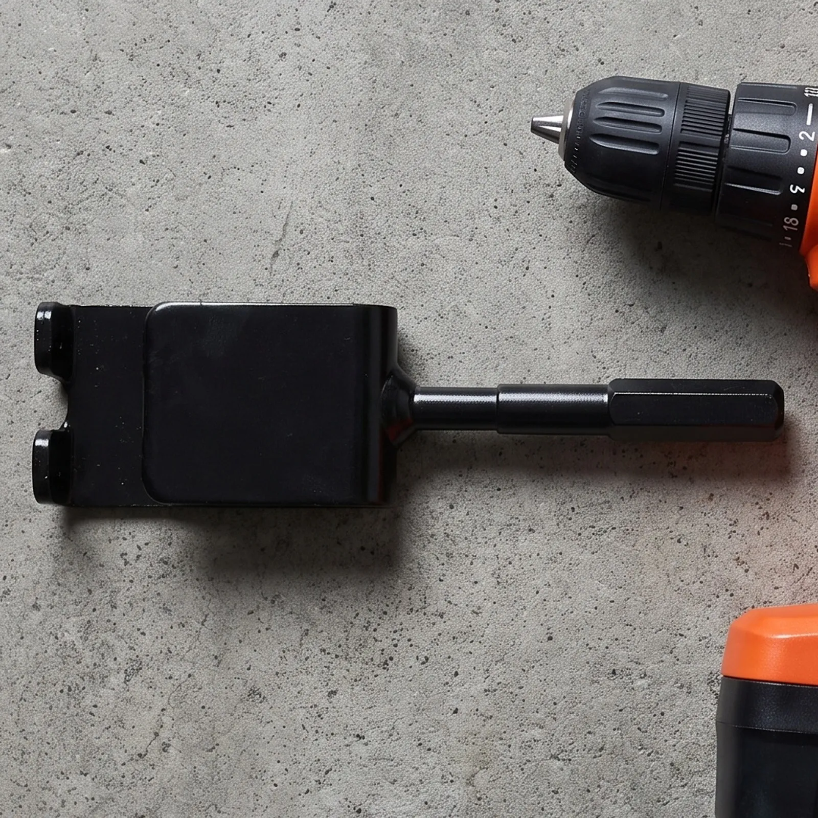 Auger Drill Attachment - 2Pcs Ice Anchor Power Drill Adapter