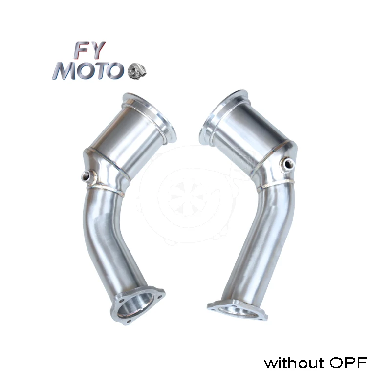 Exhaust Catted Downpipe for  RS4 B9 RS5 F5 2.9T 18-19 LHD
