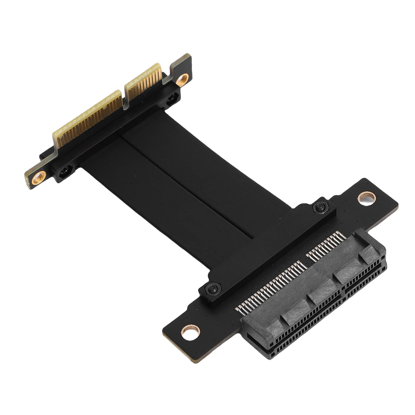 كابل تمديد GPU مرن قابل للطي مجزأ PCIe 4.0X4 تمديد كابل مضاد للذكور إلى أنثى لحالات ATX ITX المدمجة #1