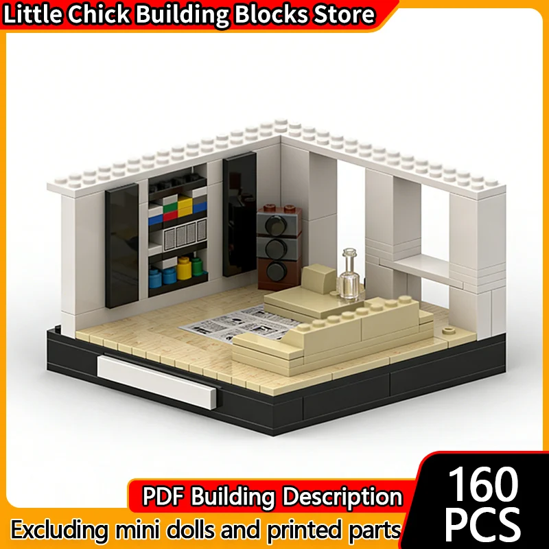 

Popular Movie Model MOC Building Bricks Hospital Murder Scene Modular Technology Children Holiday Gifts Assemble Toys Suit