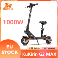 EU STOCK Original KuKirin G2 Max Electric Scooter 48V 20Ah Battery 1000W Motor 80Km Mileage 55KM/H Max Speed Folding Kickscooter