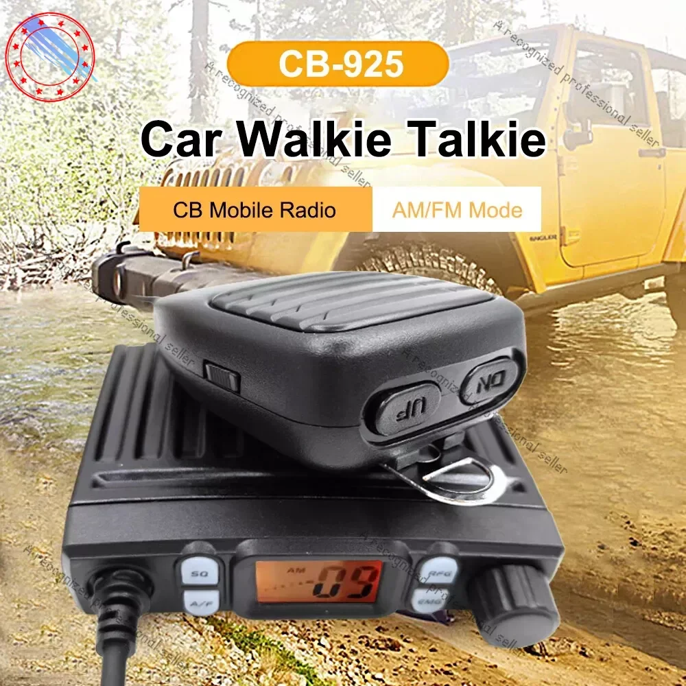 

Ten-meter band radio 25.6~ 30.1Mhz mini shortwave small car walkie-talkie CB-925