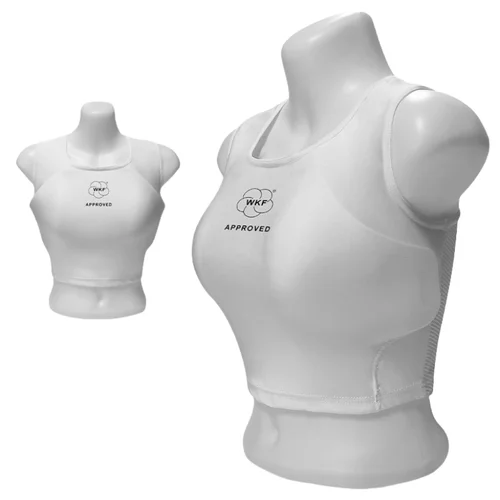 Protector de pecho de Karate para mujer, forro suave extraíble, protección de pecho para boxeo, voleibol, Taekwondo, patada, boxeo, gimnasio