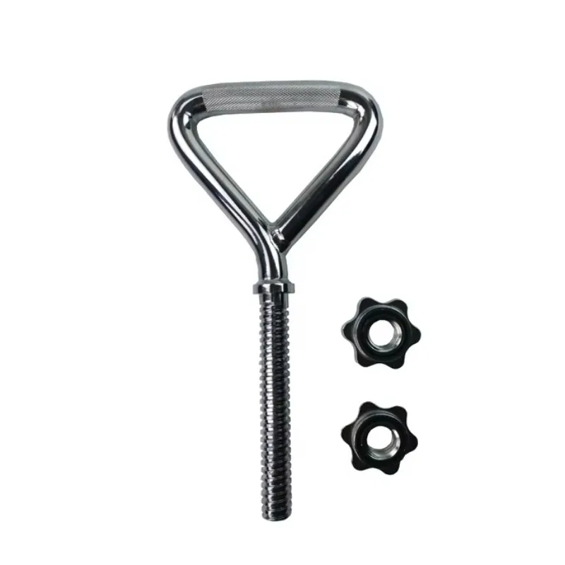 

Loadable Adjustable Kettlebell Handle for Dumbbell and Barbell Weight Strength Training Men and Women