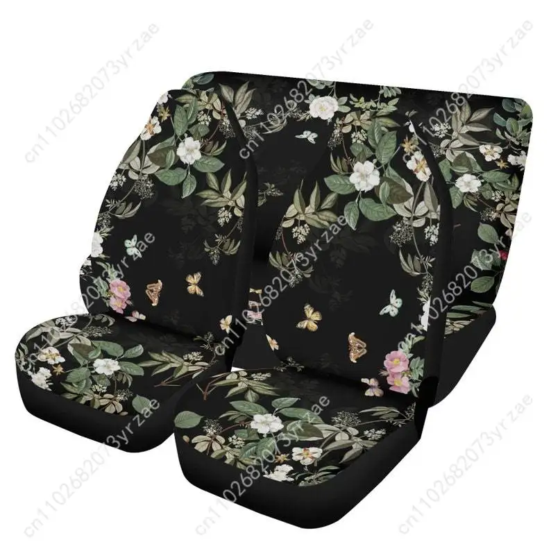 

Green Forest Cottagecore Car Seat Covers Universal Environmentally Friendly Interior Decorations Comfortable Car Seat Covers
